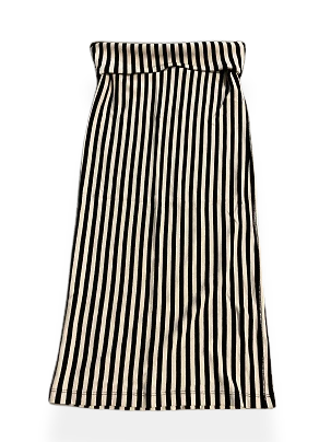 Rubynee Vintage y2k womens riverdale black and white stripe skirts