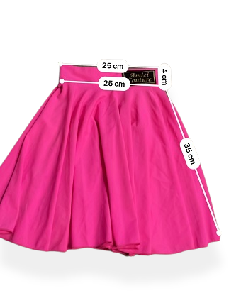 Rubynee Vintage y2k Amici Couture Womens short pink skirts
