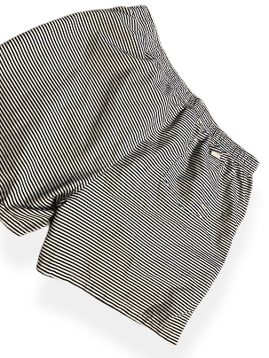 Rubynee Vintage Grey stripped men shorts