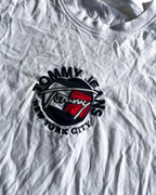 VTG Tommy Jeans Timeless Signature White Logo T-Shirt. In size medium