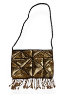 Rubynee Vintage Y2K Gold Shoulder Strap Bag