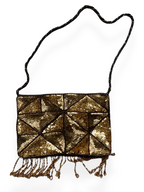 Rubynee Vintage Y2K Gold Shoulder Strap Bag