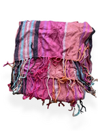 Rubynee Vintage y2k Jules Multi strip scarf