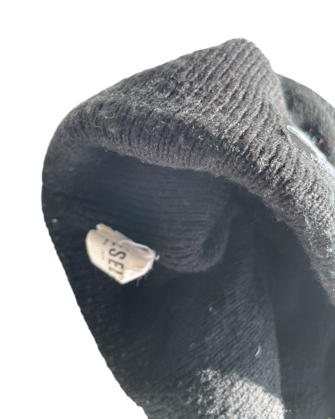 vintage black diesel beanie |SKU 5066