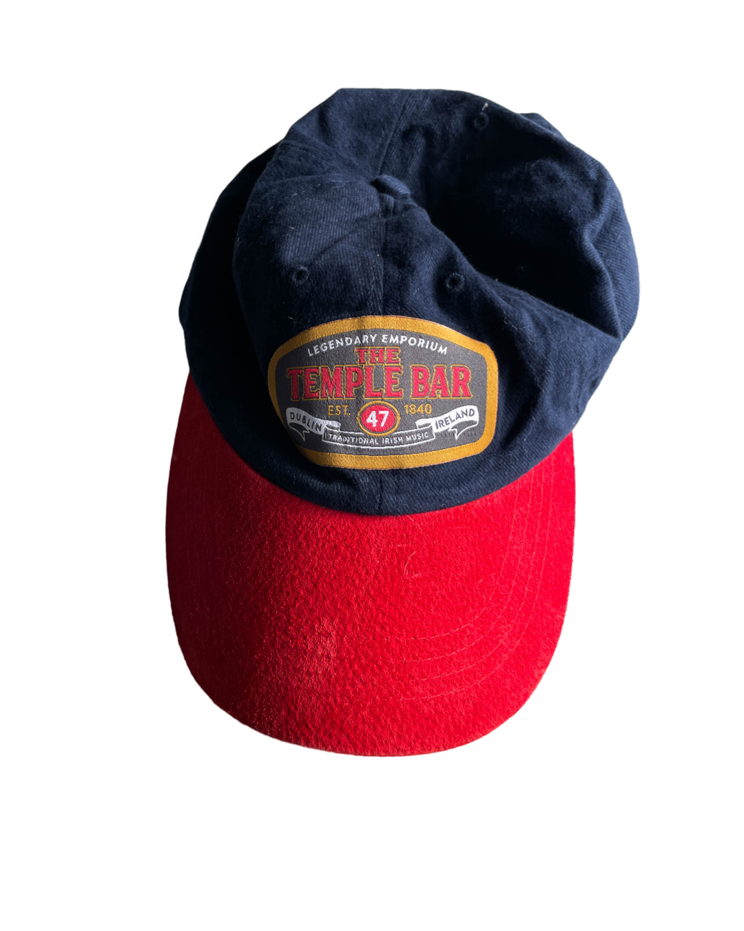 Vintage  iconic Temple Bar with this Vintage Navy Cap |SKU 5068