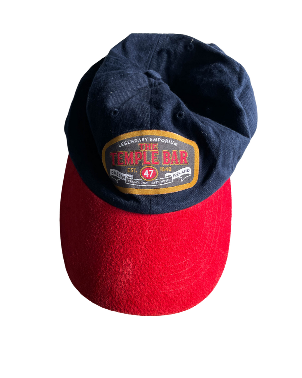 Vintage  iconic Temple Bar with this Vintage Navy Cap |SKU 5068