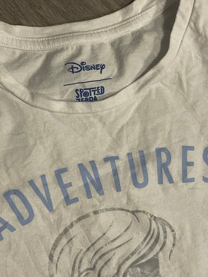 Rubynee Vintage y2k Disney Graphics Beige T-shirts size XS