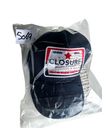 Y2K Couture hat with blue and red label , perfect condition |SKU 5069