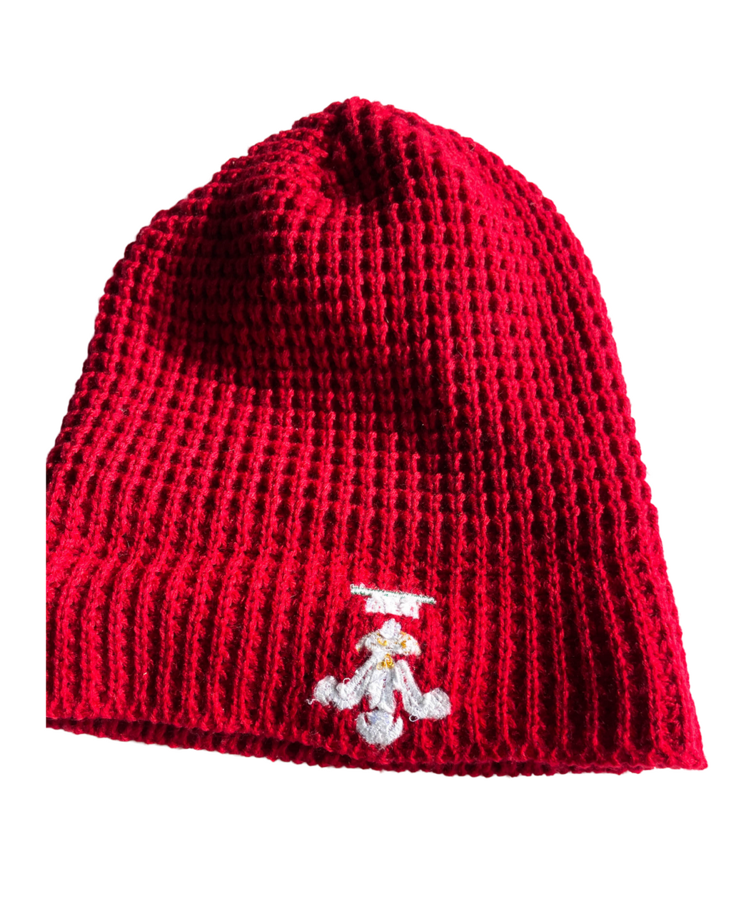 Vintage WRU Wales Welsh Rugby Winter Hat red Beanie - SKU 5072