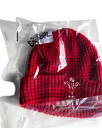 Vintage WRU Wales Welsh Rugby Winter Hat red Beanie - SKU 5072