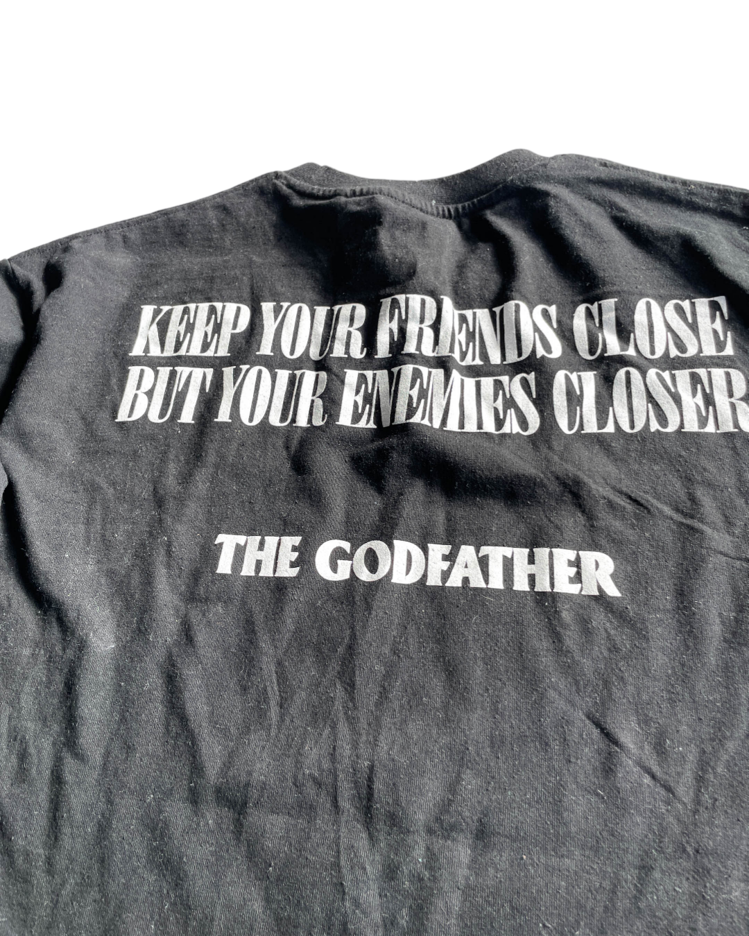 Vintage 90s The Godfather 1972 Mob Crime Drama Medium Movie Francis Ford Coppola Marlon Brando Al Pacino Top Tees Tshirt Size L L31 W 23 reprint bershka|SKU 5073