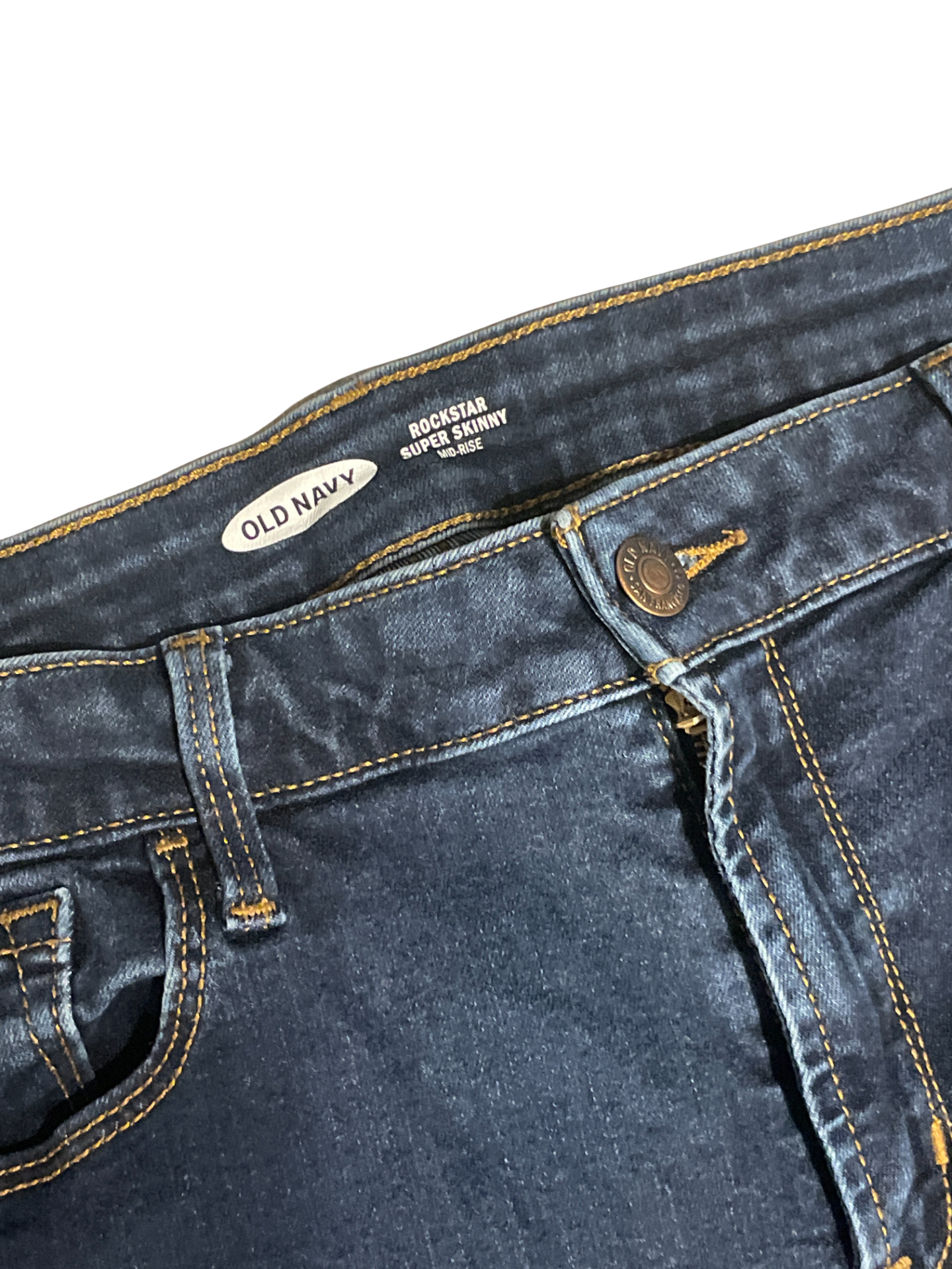 Rubynee Vintage y2k Old Navy Skinny Blue Jeans Trouser