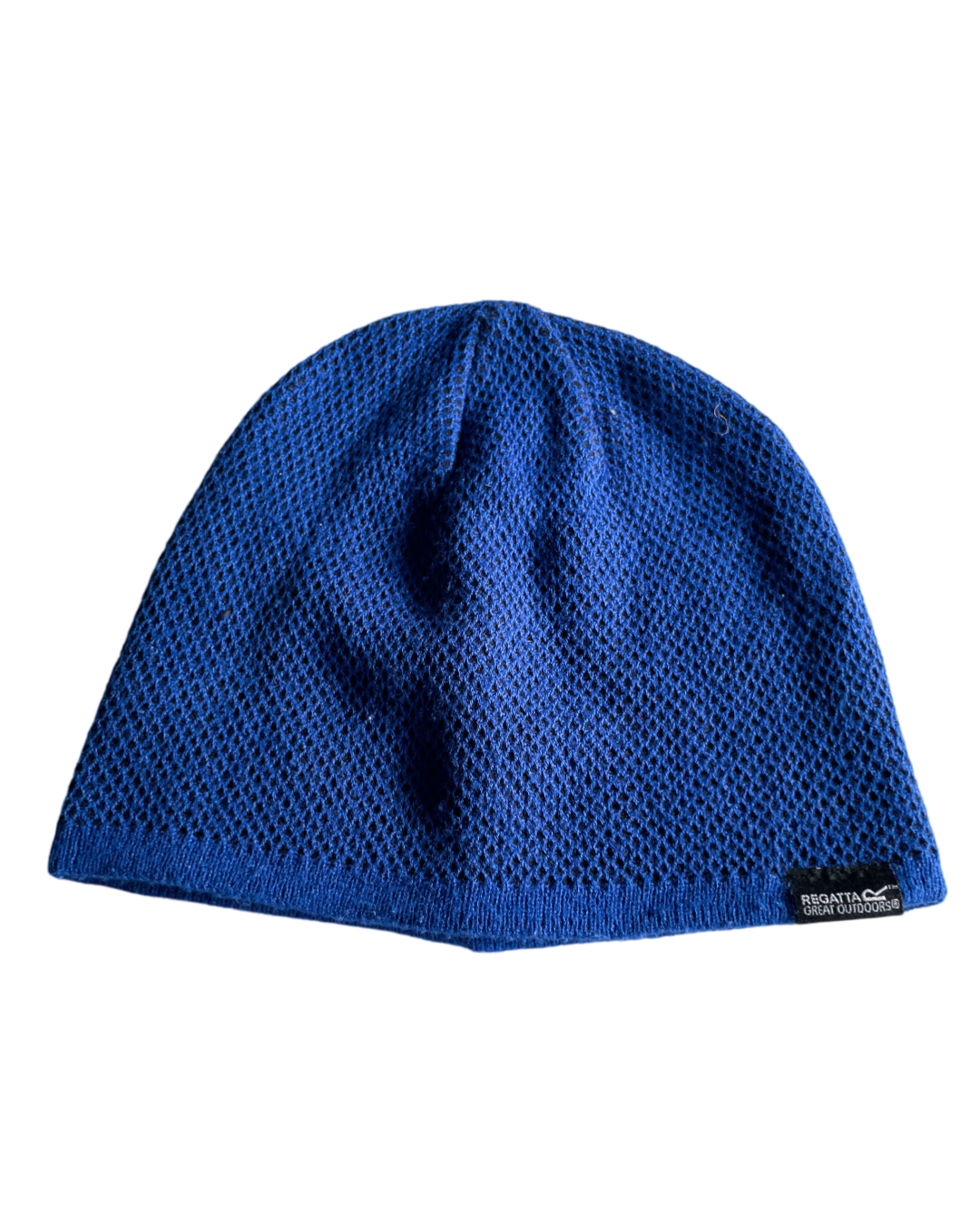 Vinatge Regatta Mens Brock II Warm Winter Blue Beanie Hat|SKU 5074
