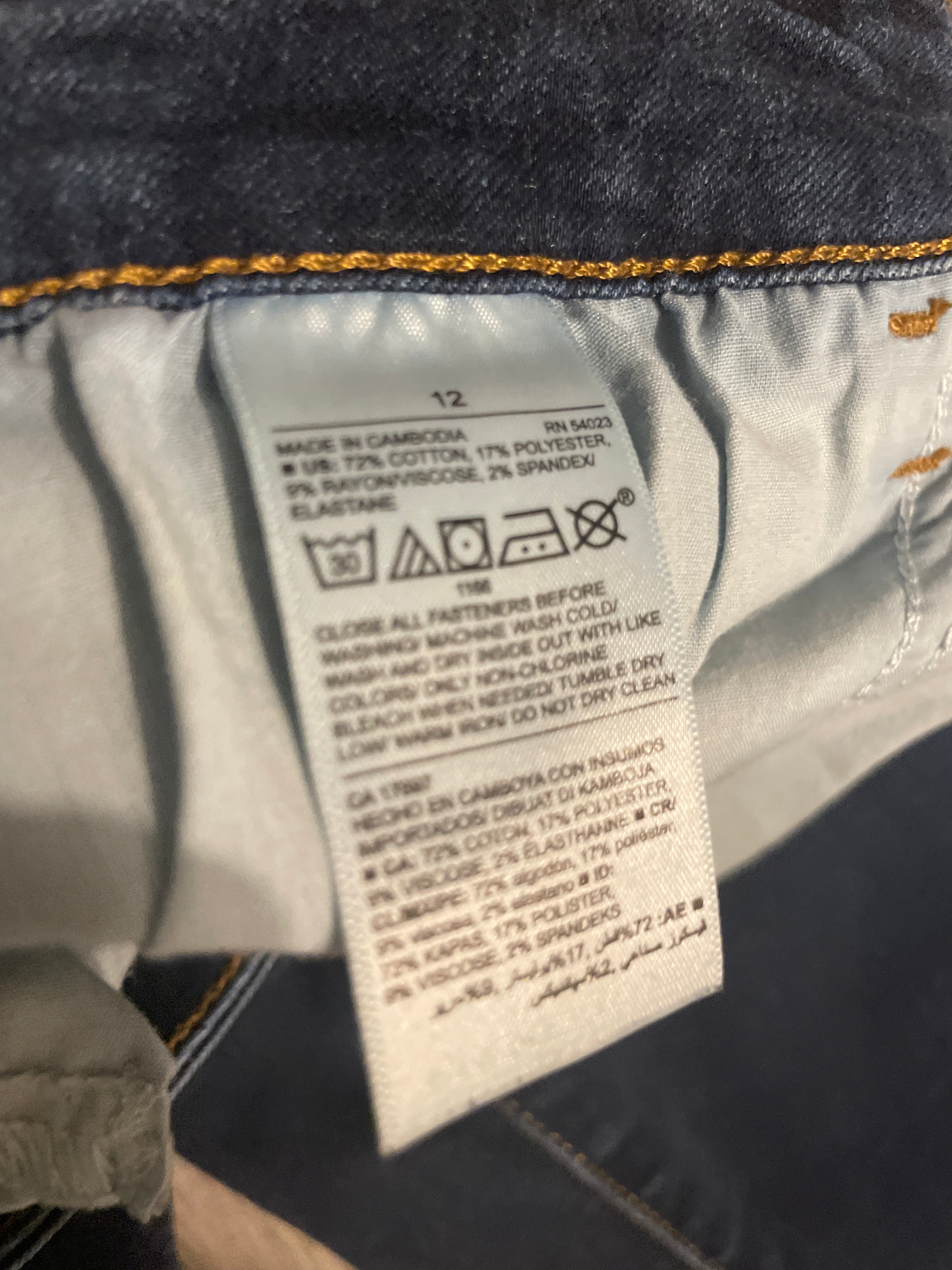 Rubynee Vintage y2k Old Navy Skinny Blue Jeans Trouser