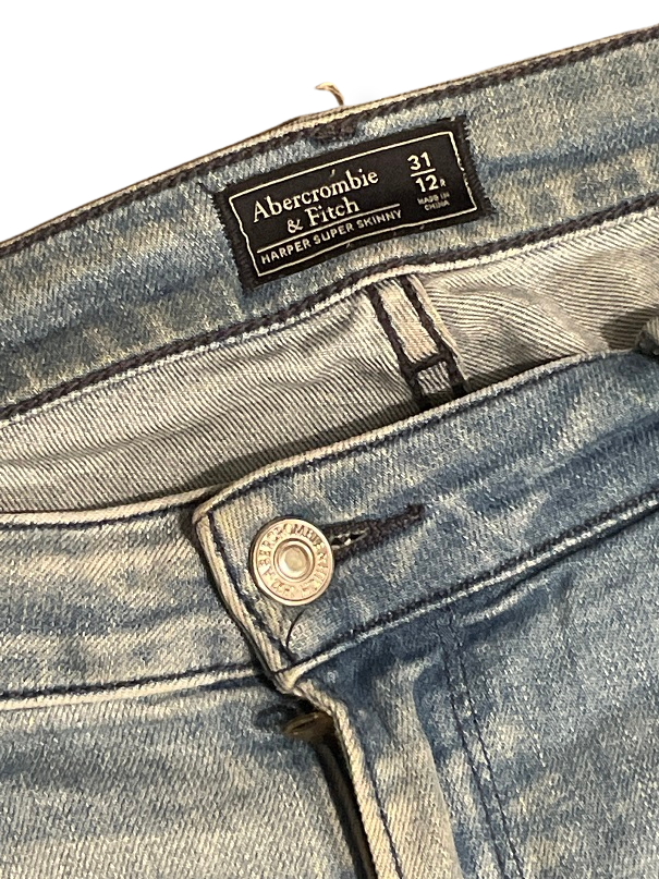 Rubynee Vintage y2k Abercrombie & Fitch Blue Jeans Trousers