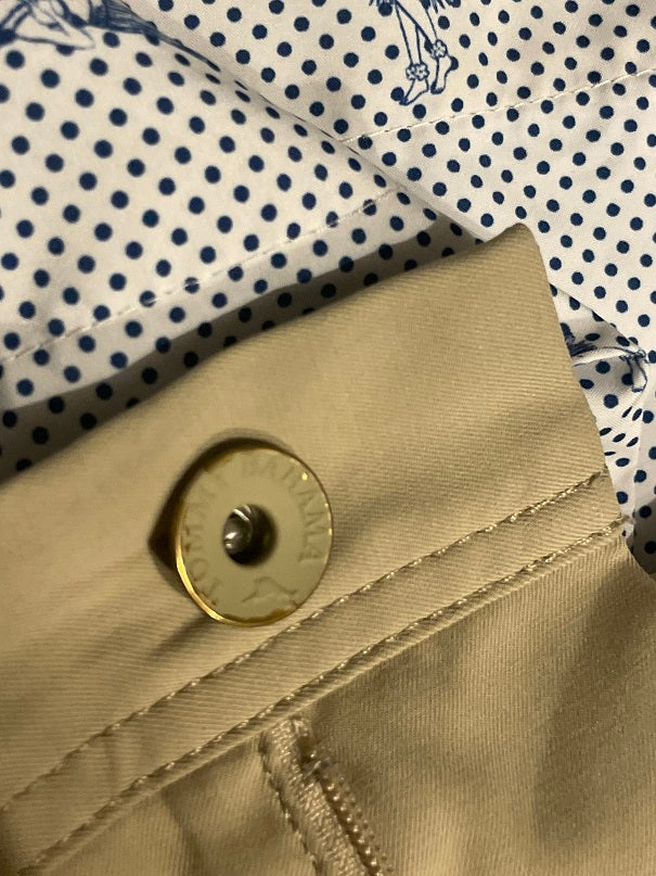 Rubynee Vintage Y2k Tommy Bahamas Cream Chinos Mens Trousers