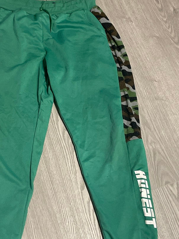 Rubynee Vintage y2k Honest green sport track pant