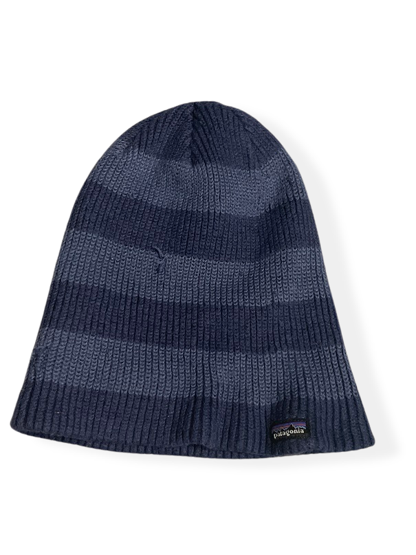Rubynee Vintage y2k Patagonia Fleece Lined Striped Beanie Cap