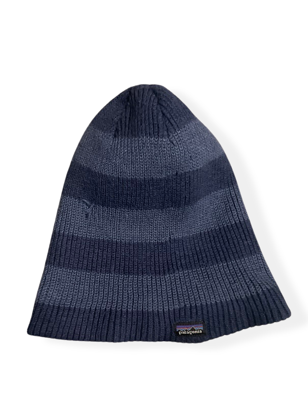 Rubynee Vintage y2k Patagonia Fleece Lined Striped Beanie Cap