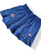 Rubynee Vintage y2k Roland Garos Paris Adidas tennis blue skirt size XS