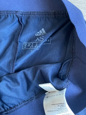 Rubynee Vintage y2k Roland Garos Paris Adidas tennis blue skirt size XS