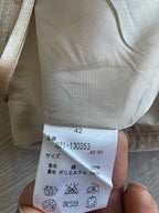 Rubynee vintage y2k womens low waist cream skirt