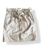 Rubynee vintage y2k womens low waist cream skirt