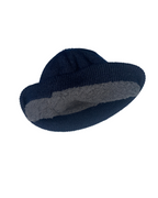 Navy Thermal fleece  Blue Fleece Beanie Hat With Extra Warmth Band Womens Fleece Hat L/XL | Men's Fleece Hat | Winter Hat, UnisexSKU 5089SKU 5090