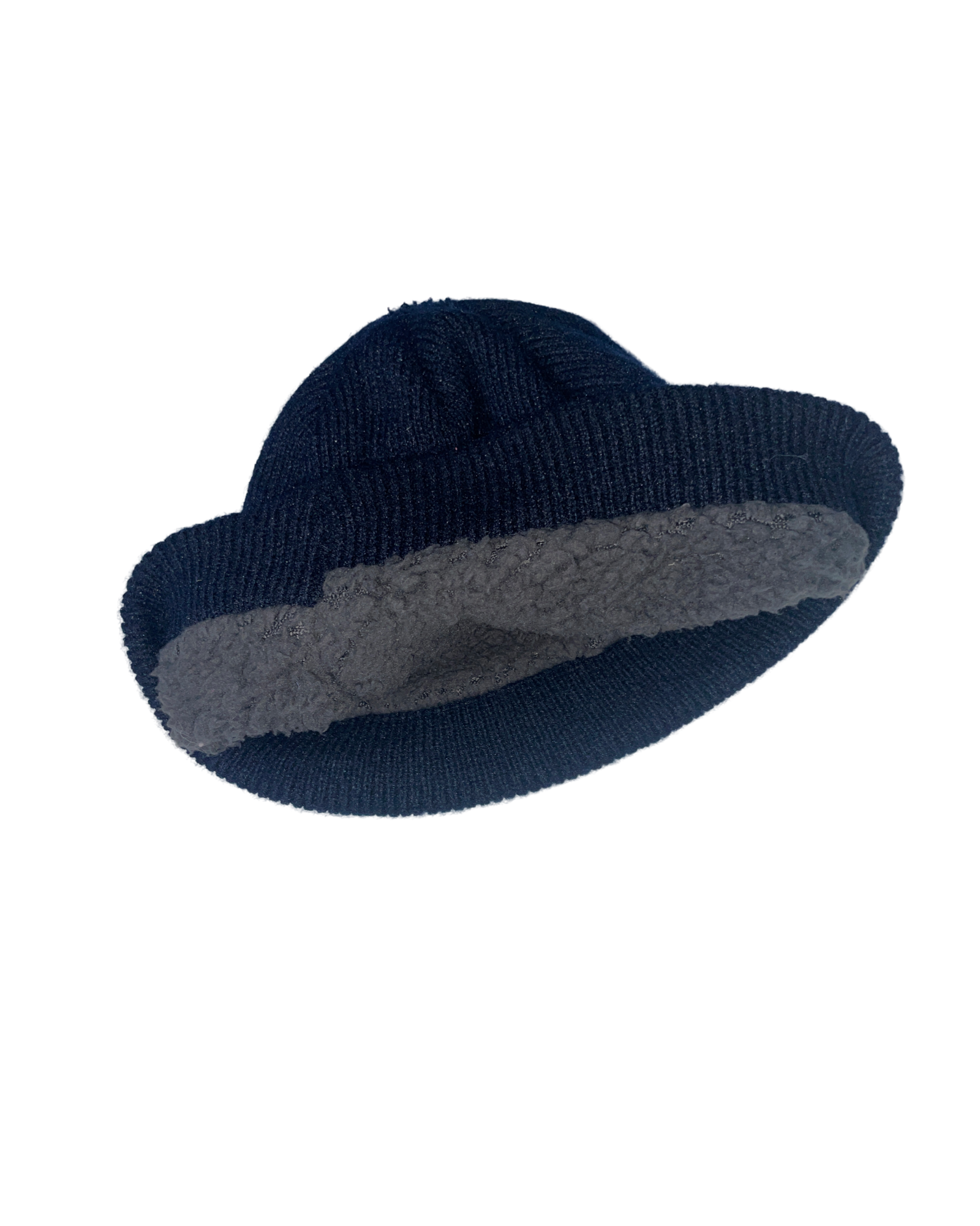 Navy Thermal fleece  Blue Fleece Beanie Hat With Extra Warmth Band Womens Fleece Hat L/XL | Men's Fleece Hat | Winter Hat, UnisexSKU 5089SKU 5090