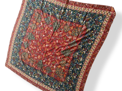 Rubynee Vintage y2k multi printed color blanket