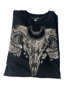 Medicine Y2K Skull  Fashion T Shirt / Y2K Clothing / 2000s Clothing  SIZE SMALL L 28 W 19 SKU 5092