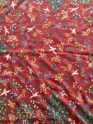 Rubynee Vintage y2k multi printed color blanket