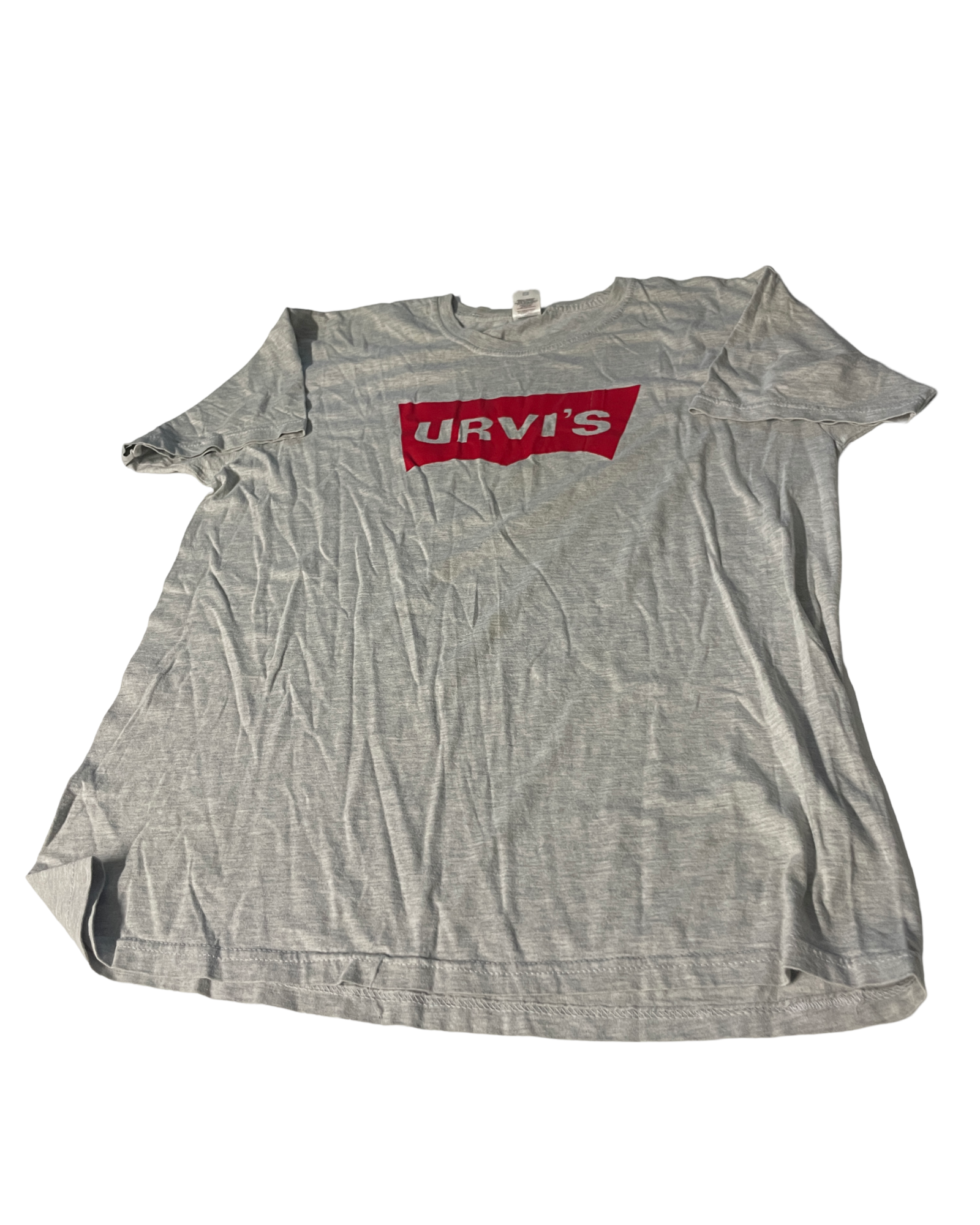 Fruit of the Loom URVI'S Grey Graphic T-Shirt SKU 5093