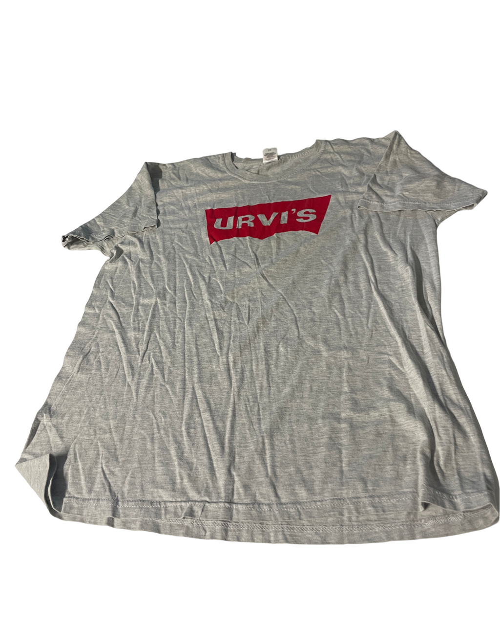 Fruit of the Loom URVI'S Grey Graphic T-Shirt SKU 5093
