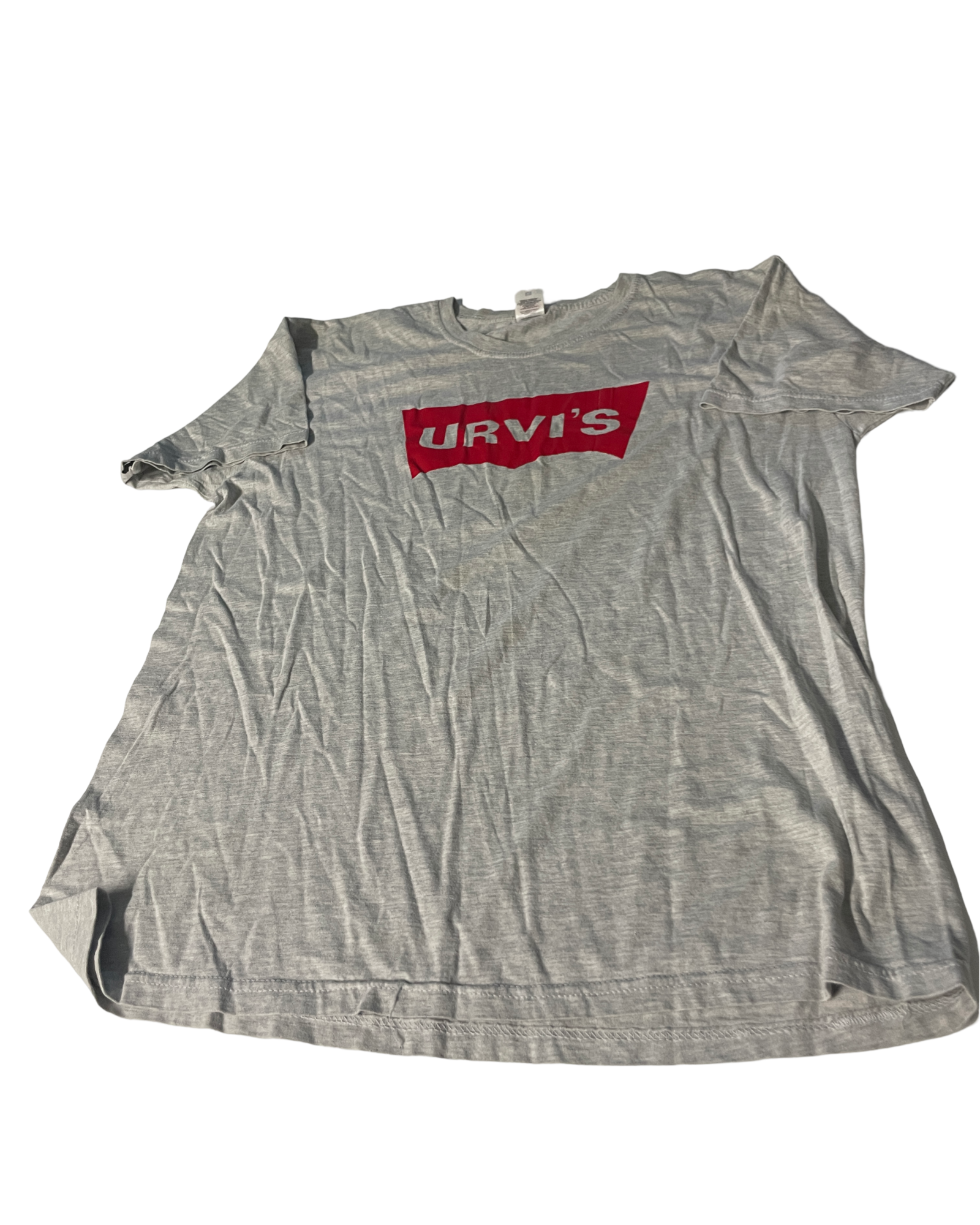 Fruit of the Loom URVI'S Grey Graphic T-Shirt SKU 5093