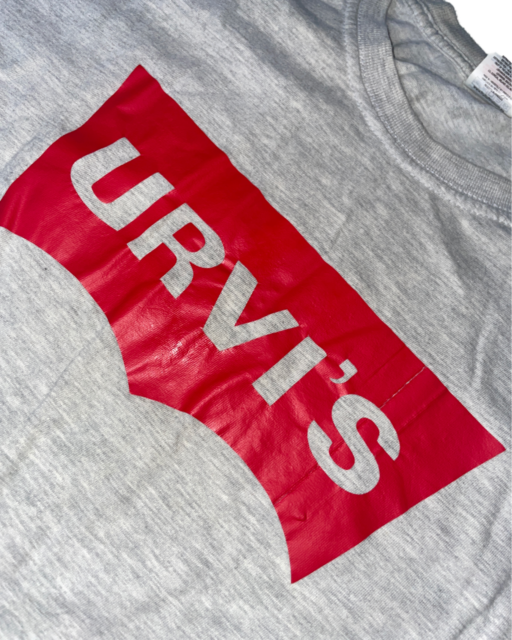 Fruit of the Loom URVI'S Grey Graphic T-Shirt SKU 5093
