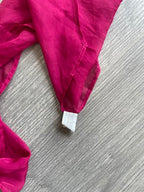 Rubynee Vintage y2k pink silk scarf