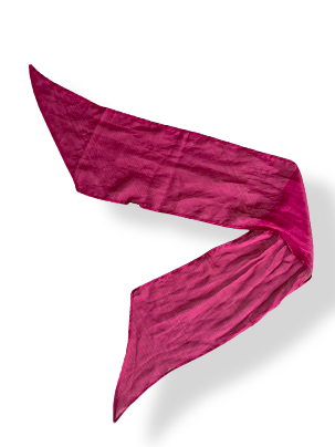 Rubynee Vintage y2k pink silk scarf