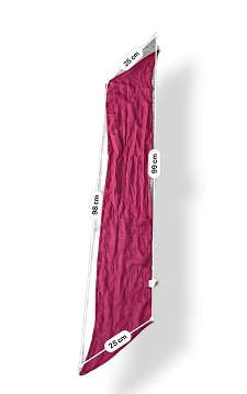 Rubynee Vintage y2k pink silk scarf