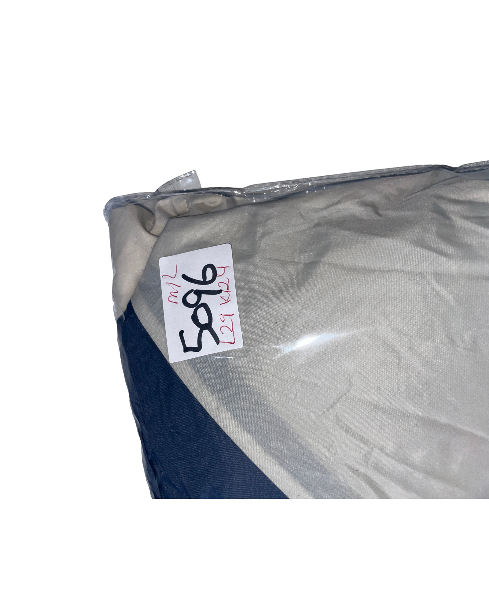 Puma Windbreaker Jacket Size  Medium Large Black White Blue Tuck Away Hood Nylon Men’s  lL29  W24 SKU 5096