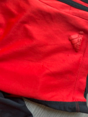 Rubynee Vintage y2k Adidas Basketball club mens orange short