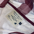 Jack and Jones Vintage Y2K Brown Zip Up  L 27 W 20 White SKU 5098