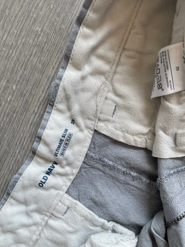 Rubynee Vintage y2k Old Navy mens grey chinos short