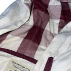 Jack and Jones Vintage Y2K Brown Zip Up  L 27 W 20 White SKU 5098