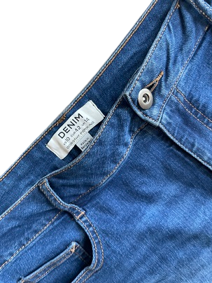 Rubynee Vintage y2k womens blue denim short