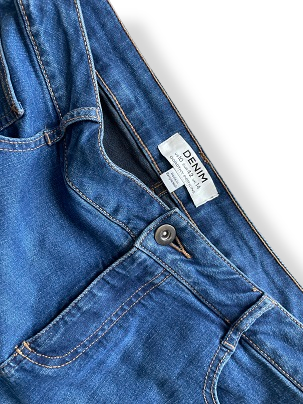 Rubynee Vintage y2k womens blue denim short