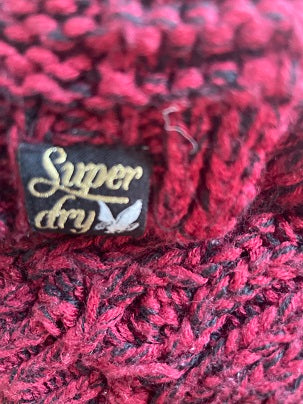 Rubynee Vintage y2k Superdry arizona red scarf