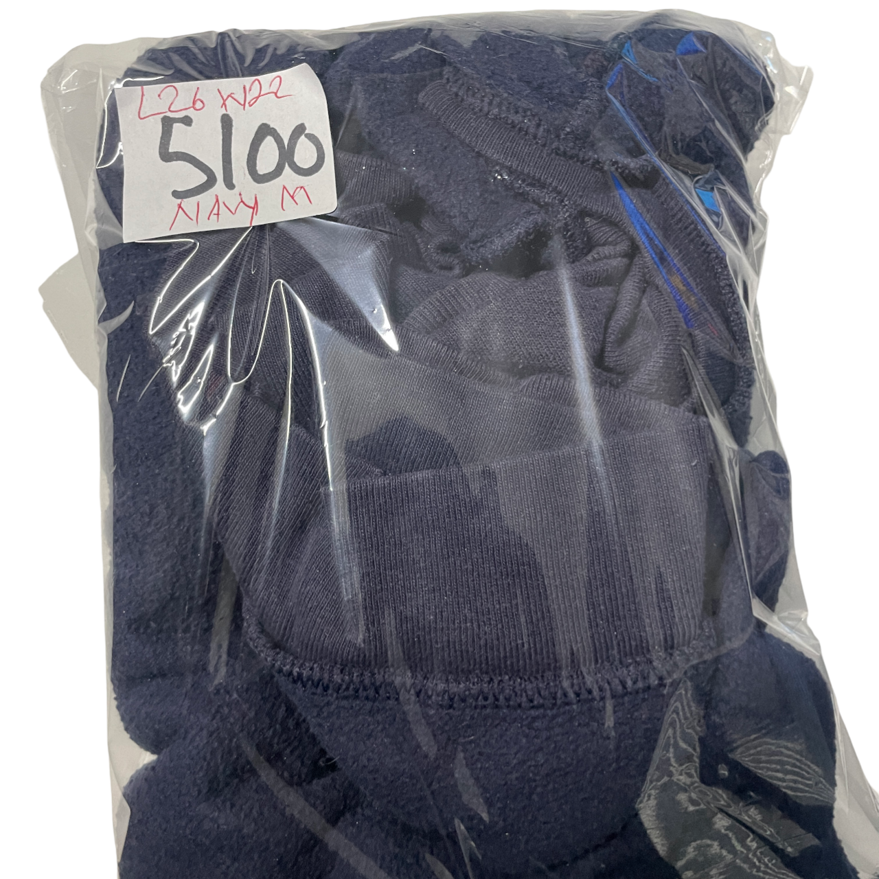Vintage Navy American Apparel Crewneck Pullover Sweater. SKU 5100