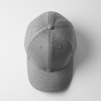 Vintage y2k wool baseball grey cap