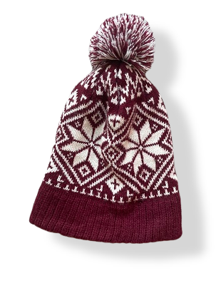 Rubynee Vintage y2k crochet fashion red beanie cap